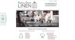 Desktop Screenshot of factorydirectlinen.com